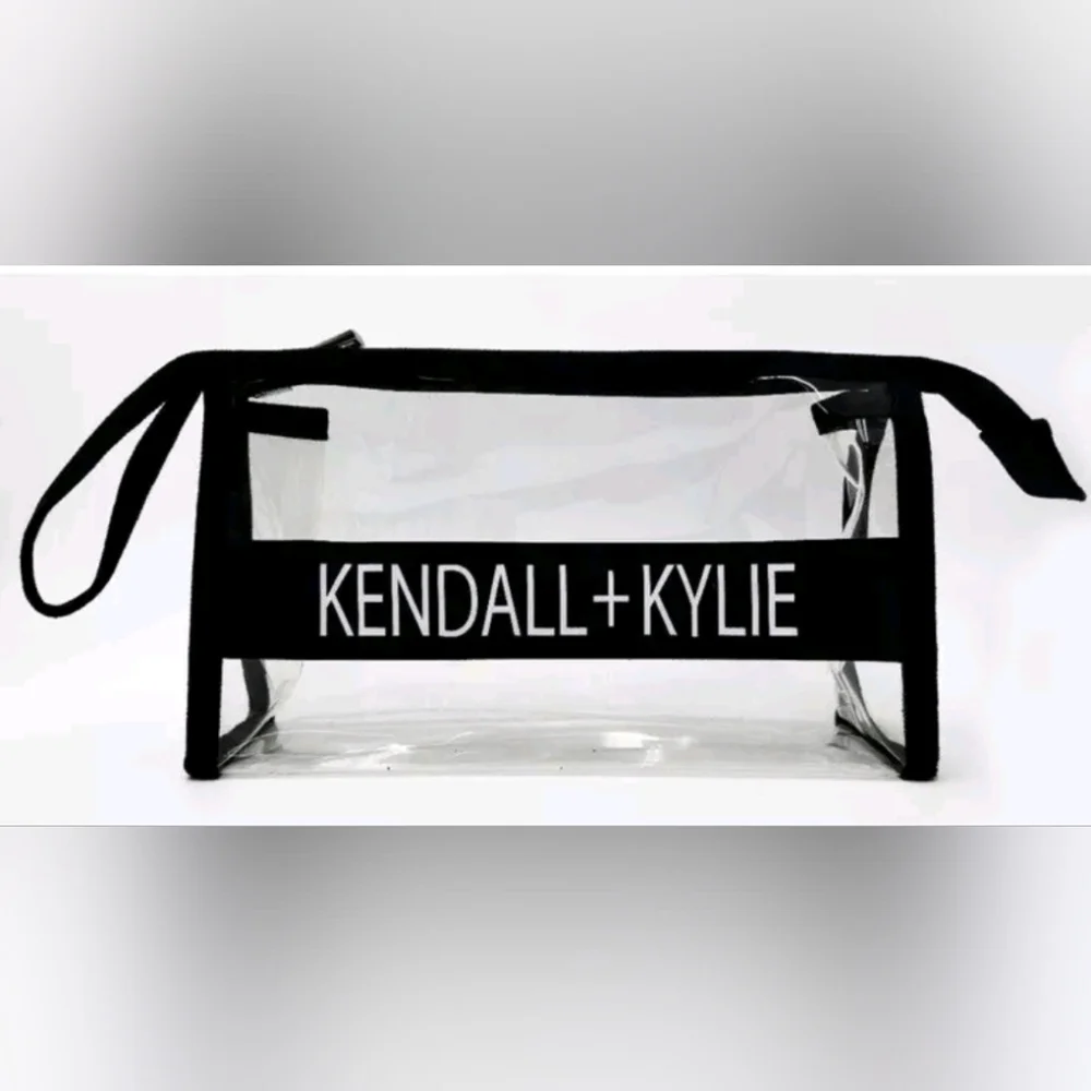 Kendall + Kylie Clear Cosmetic Bag.